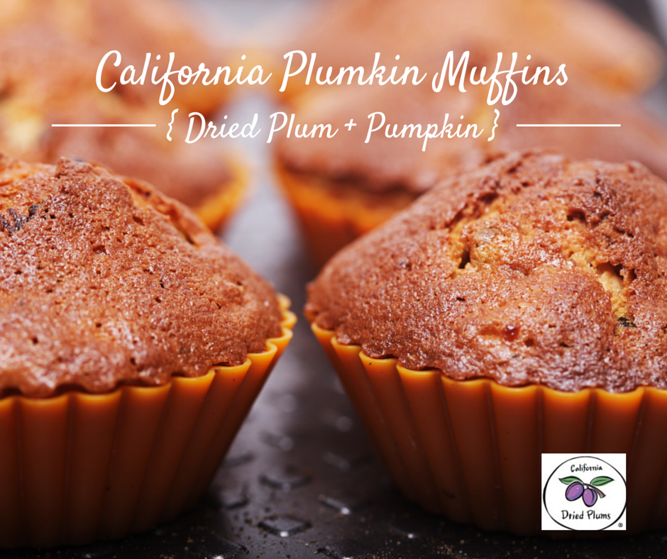 Plumkin muffins (Plum + Pumpkin)