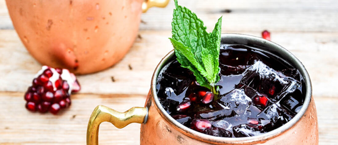 Pomegranate Moscow Mule