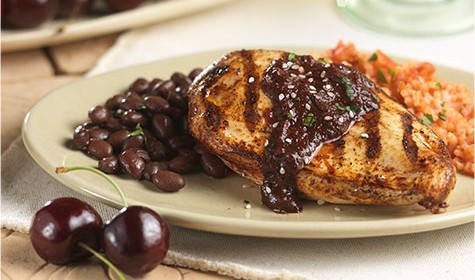 Cherry Chicken Mole