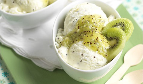 Kiwi Ice-Cream