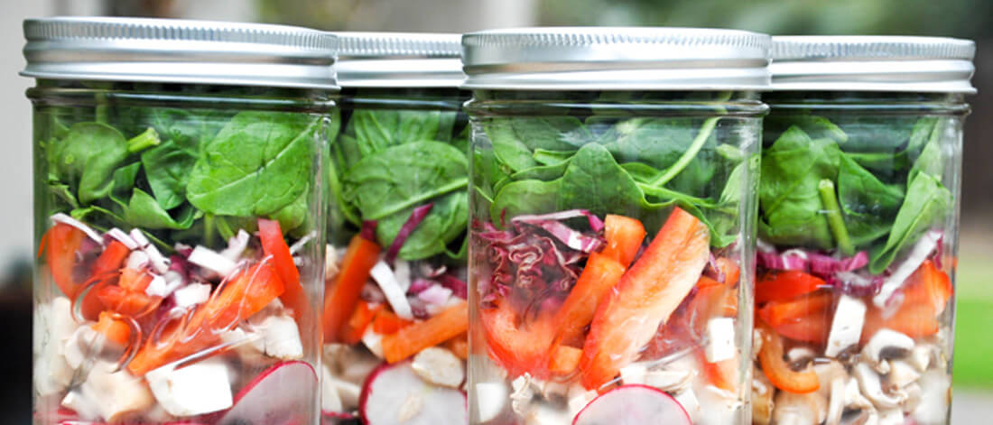 Mason Jar Salad