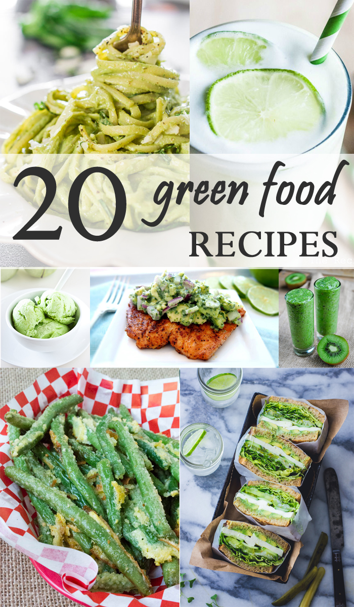 20 Green Food Recipes