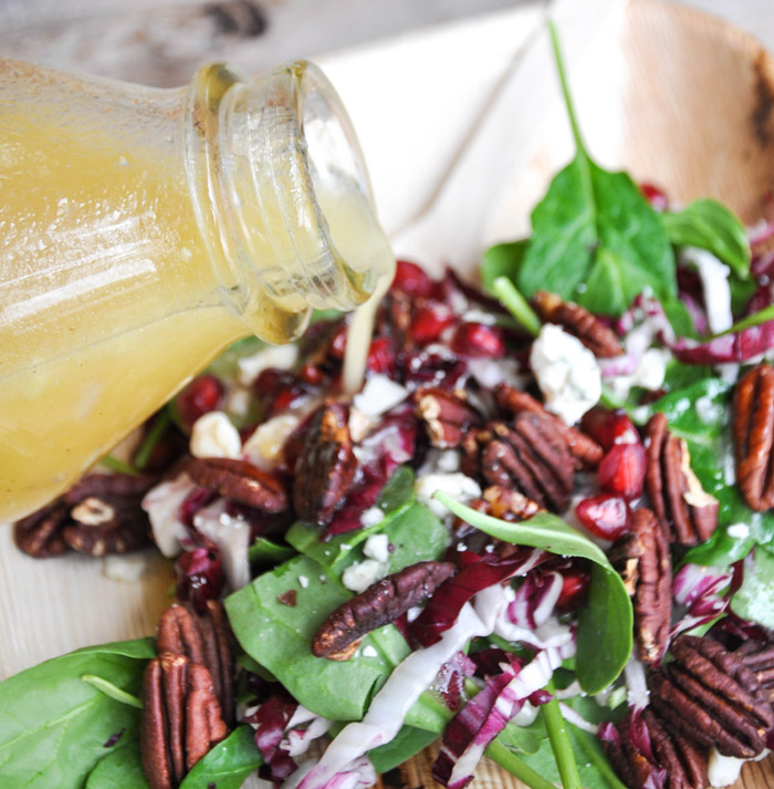 California Winter Salad with Tangerine Dressing