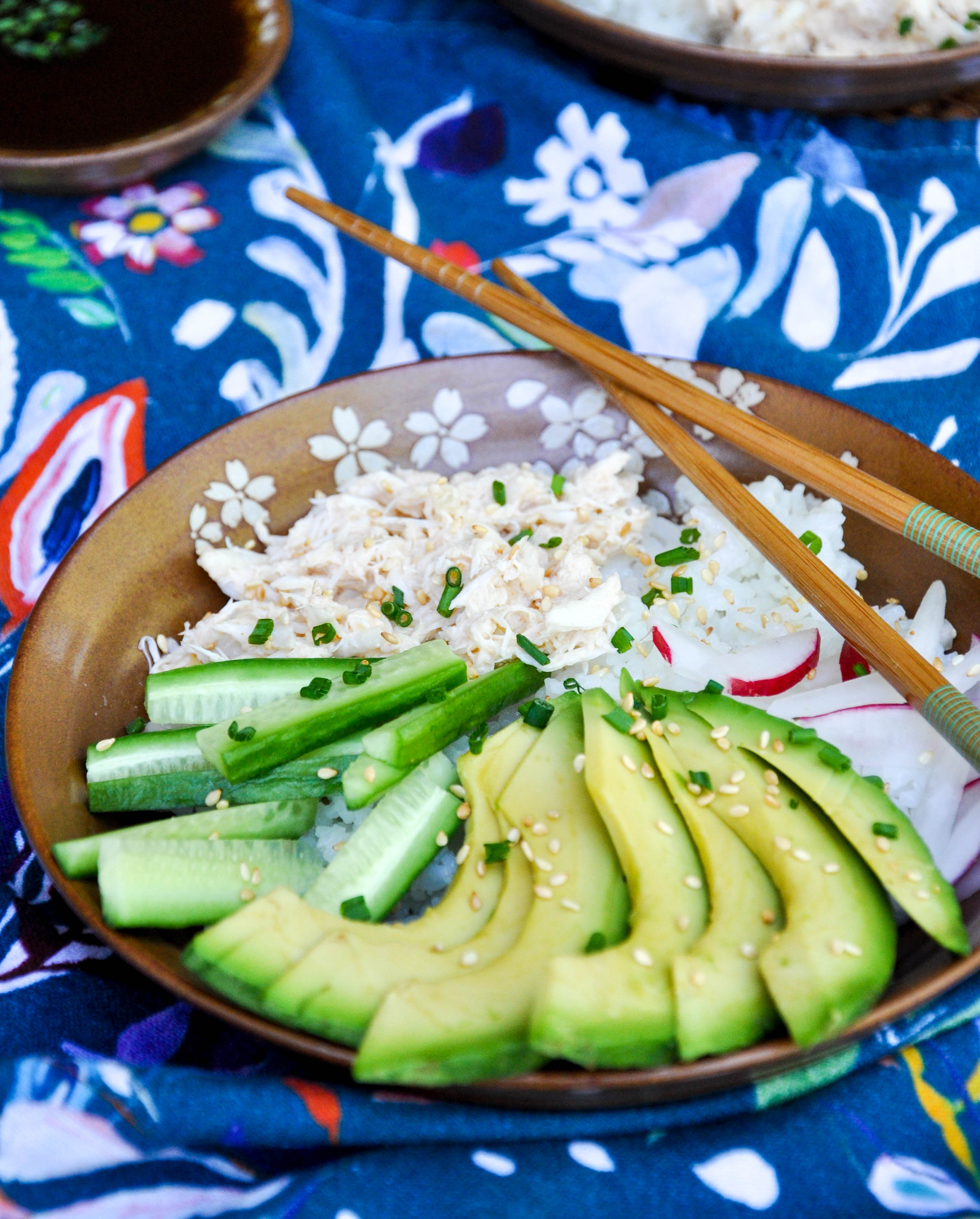 Deconstructed California Roll