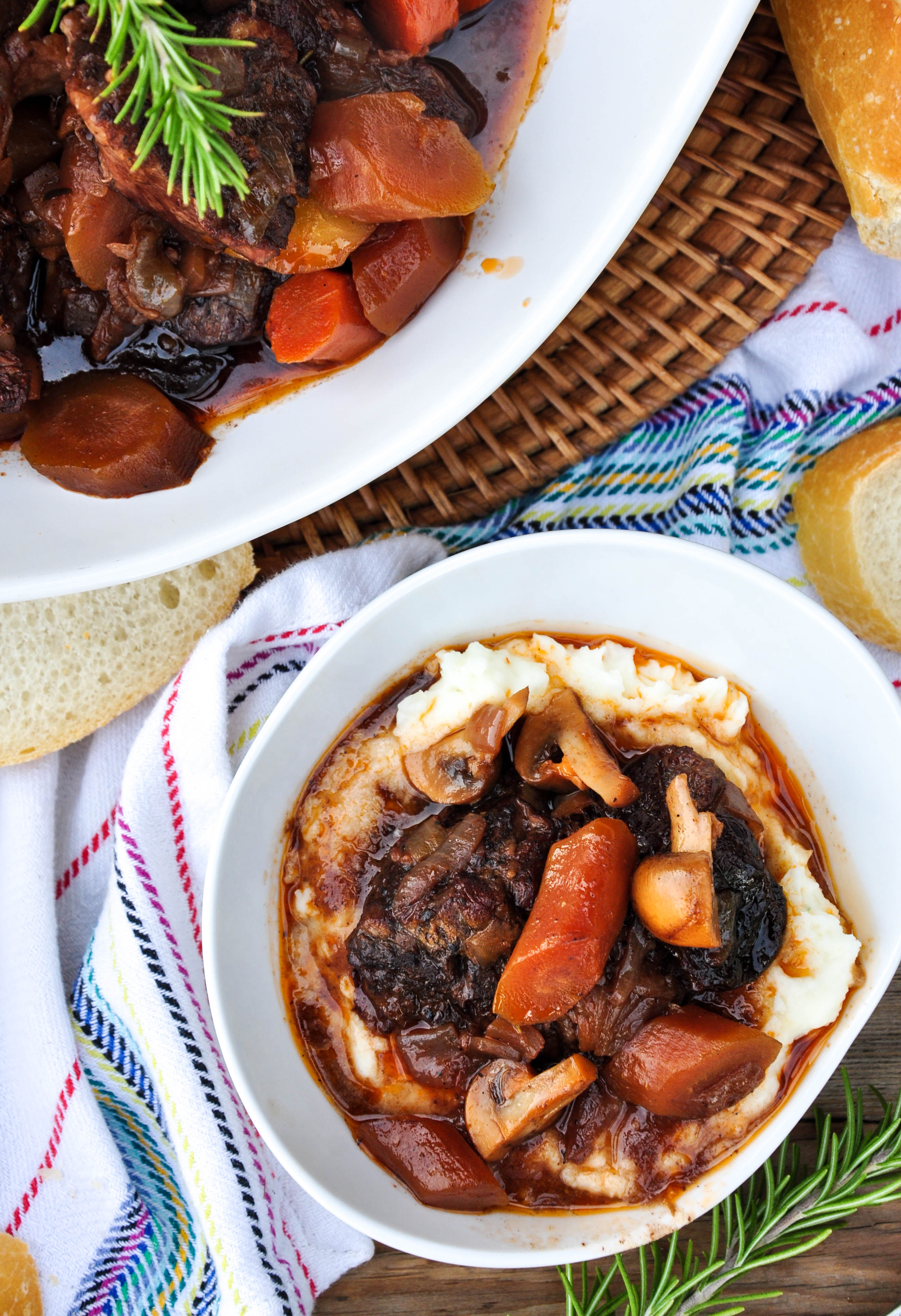 Winter Stew with Tri-Colored Carrots