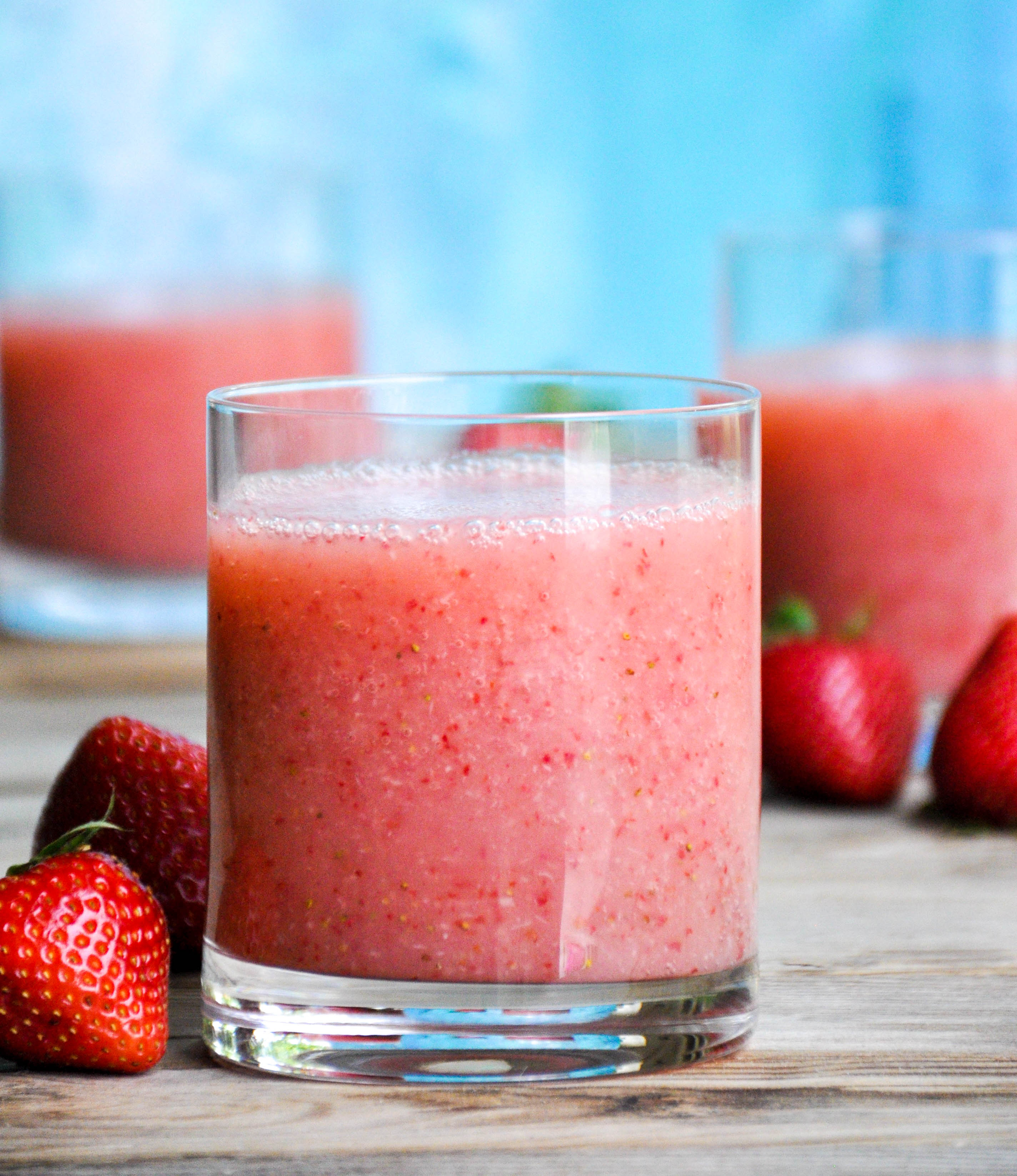 Strawberry Wine Slushie