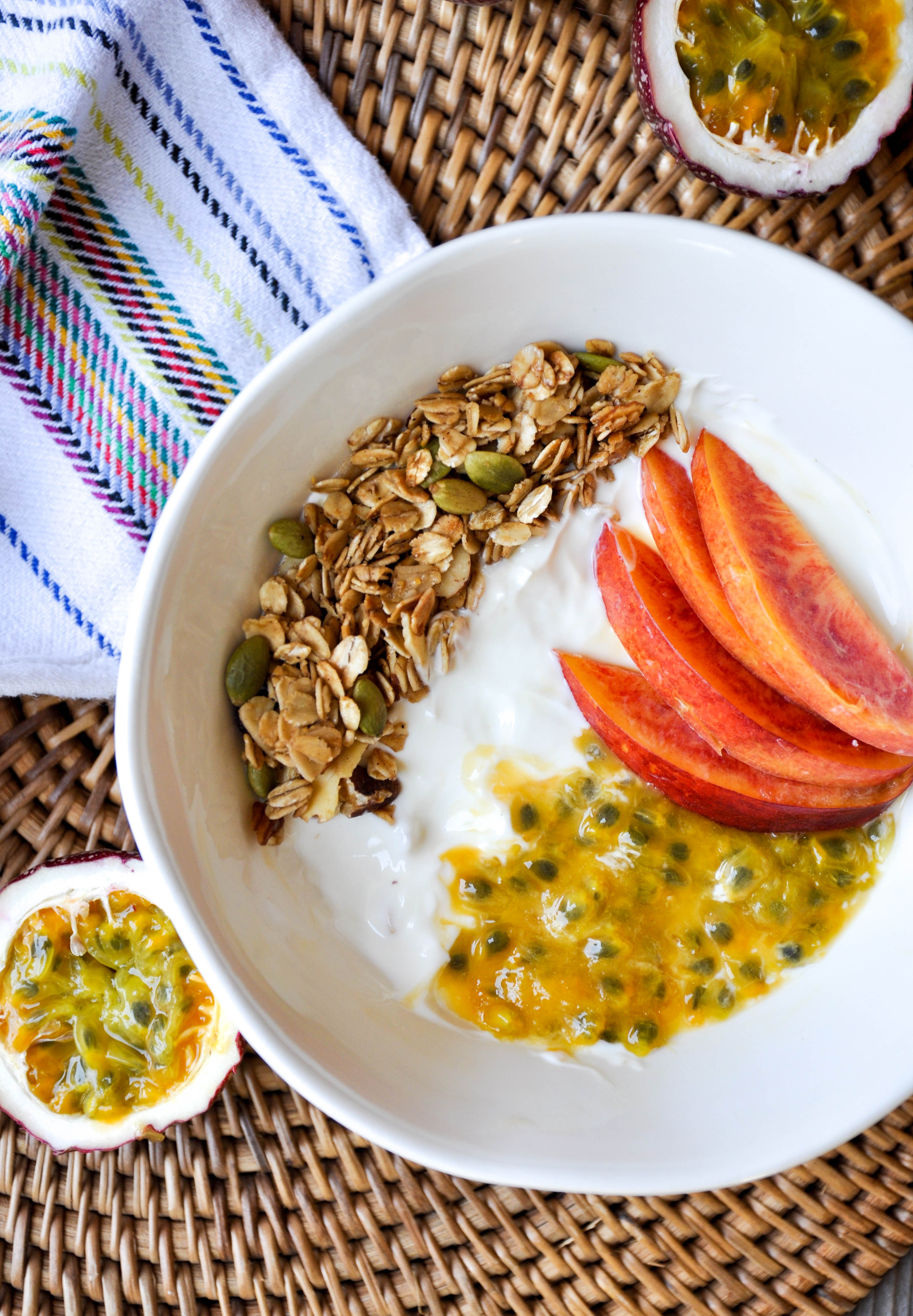 Passion Fruit Yogurt Bowl