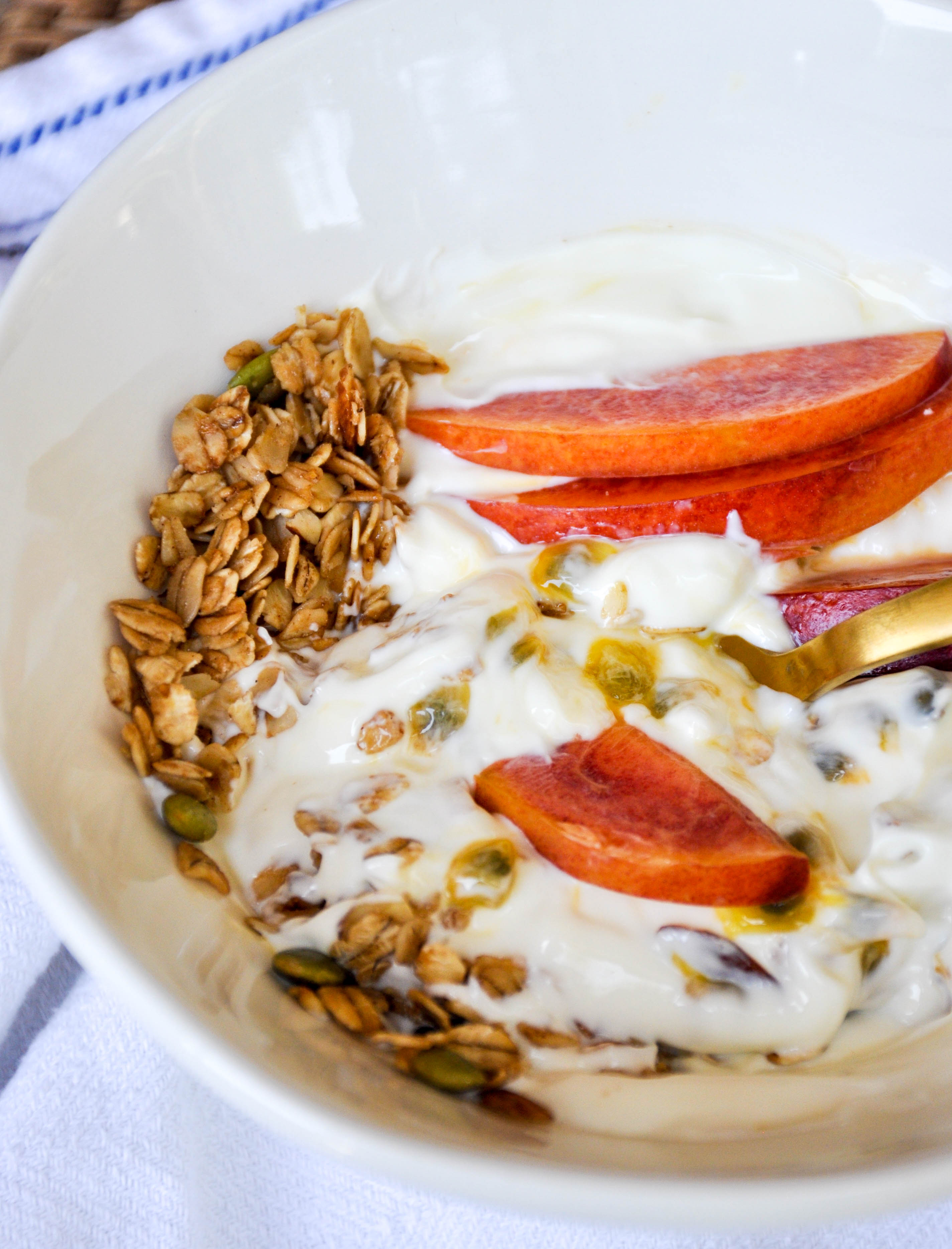 Passion Fruit Yogurt Bowl