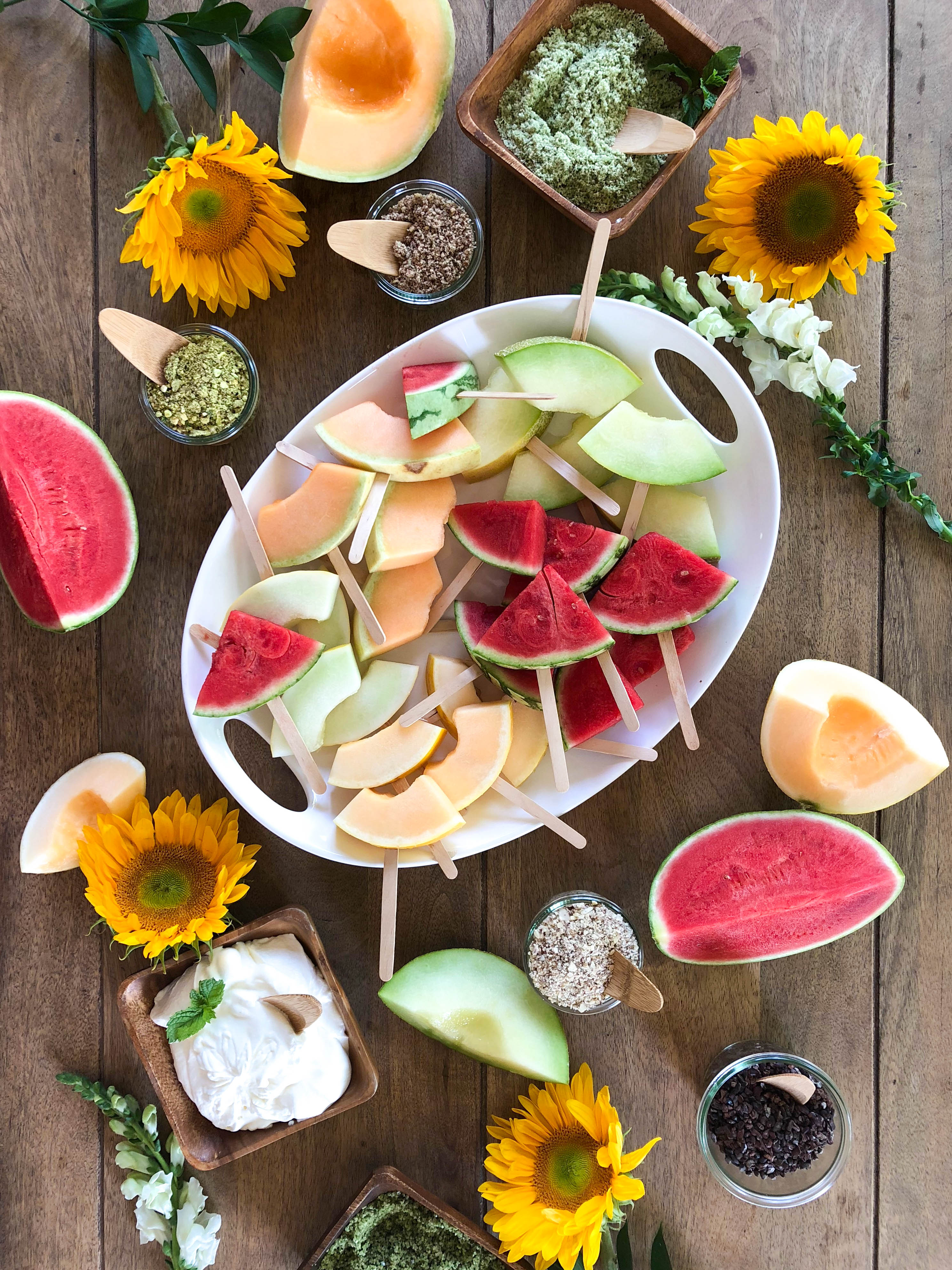 Refreshing Summer Melon Bar