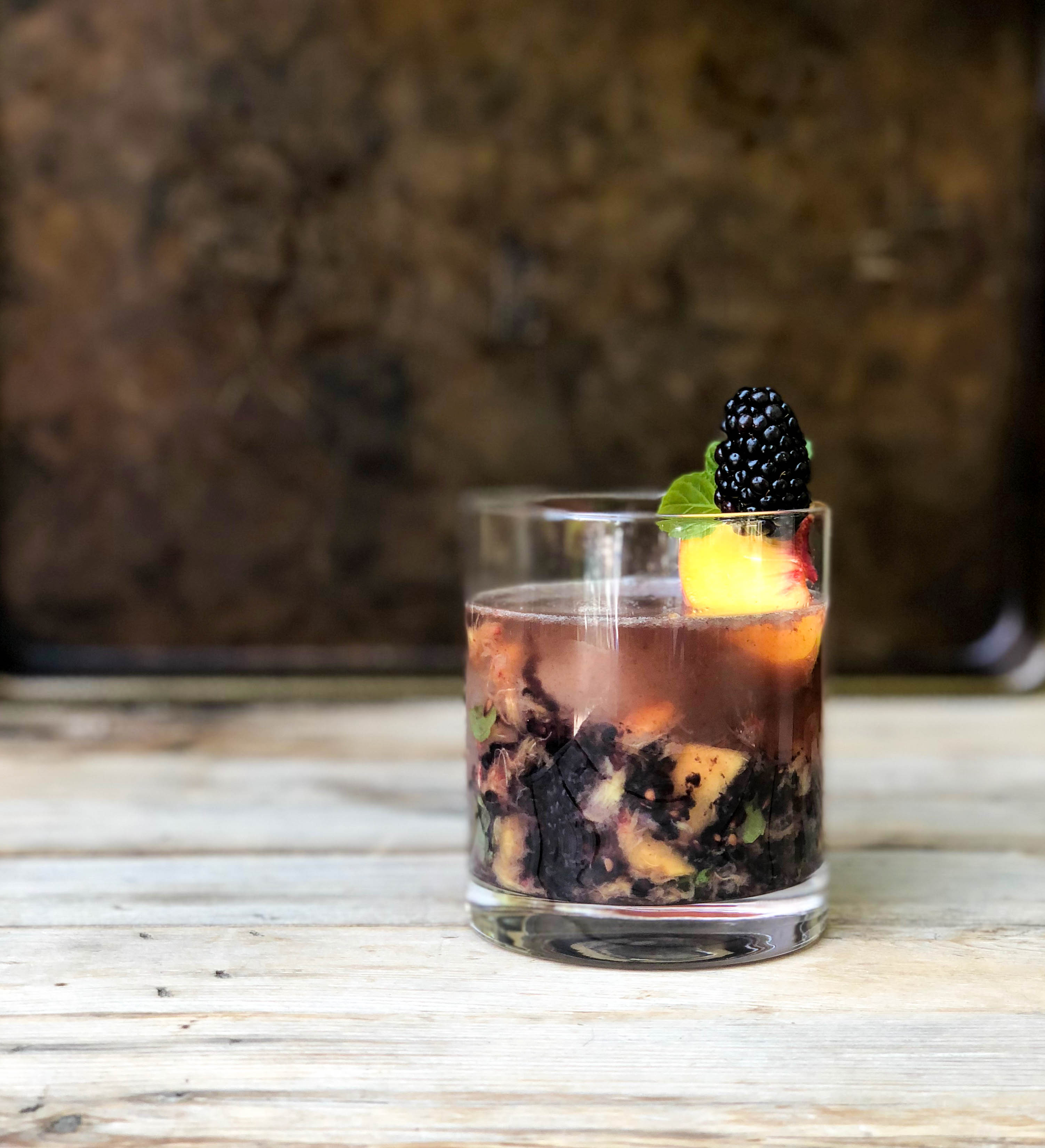 Blackberry Peach Smash