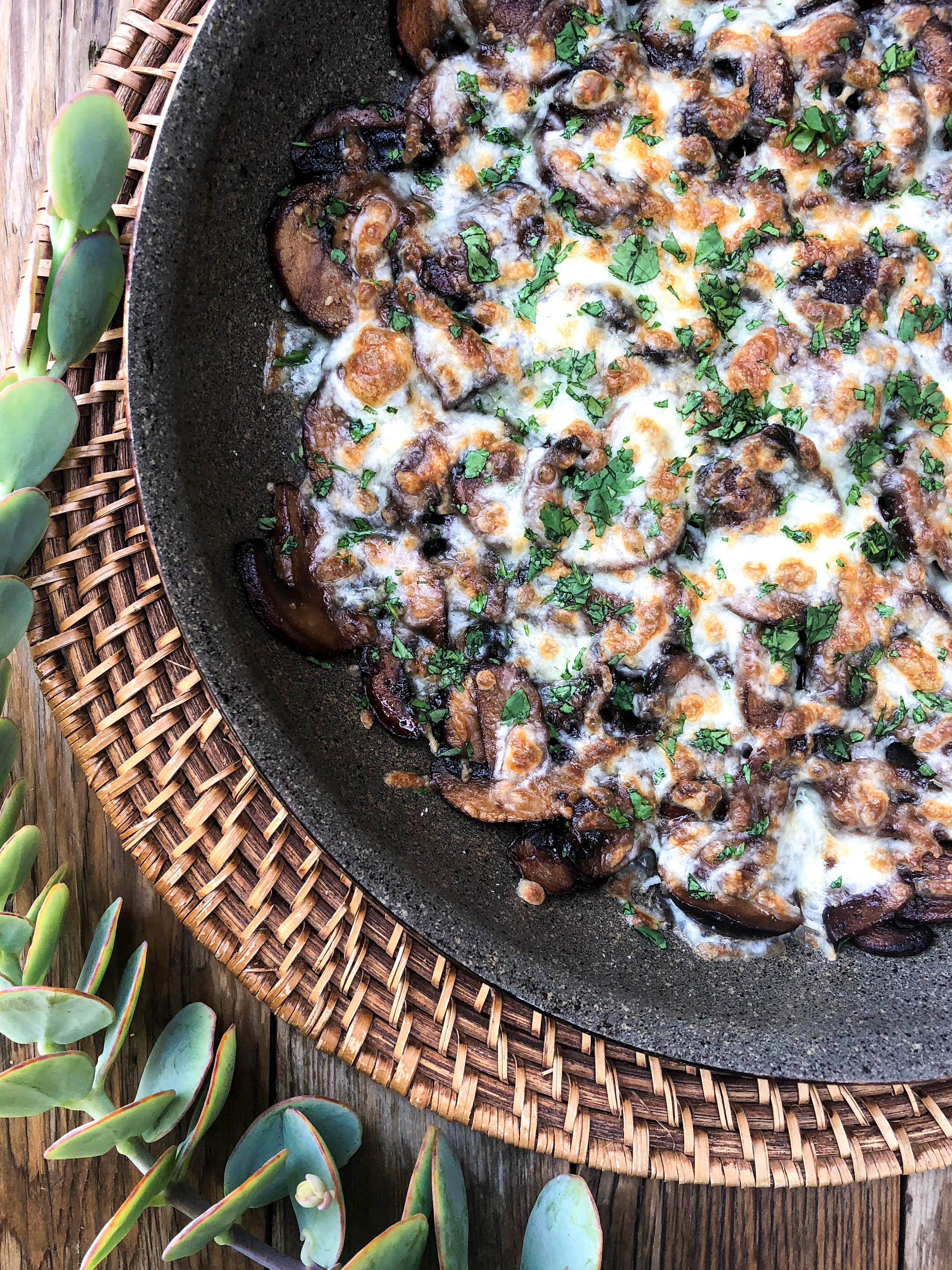 Drunken Mushroom Skillet